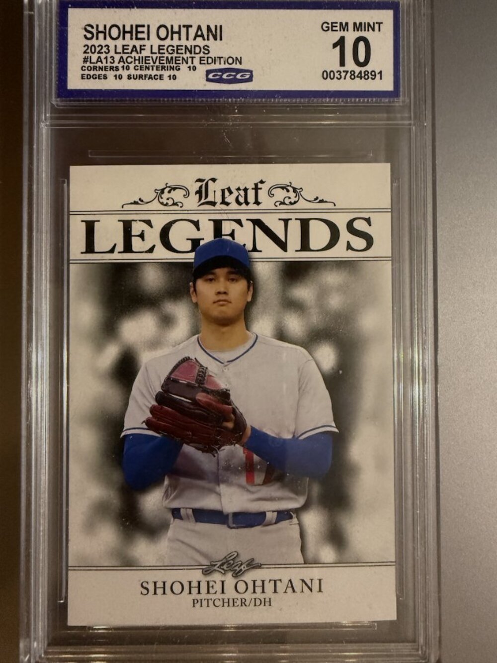 Shohei Ohtani #LA13 | 2023 Leaf Legends | Achievement Edition | CCG 10